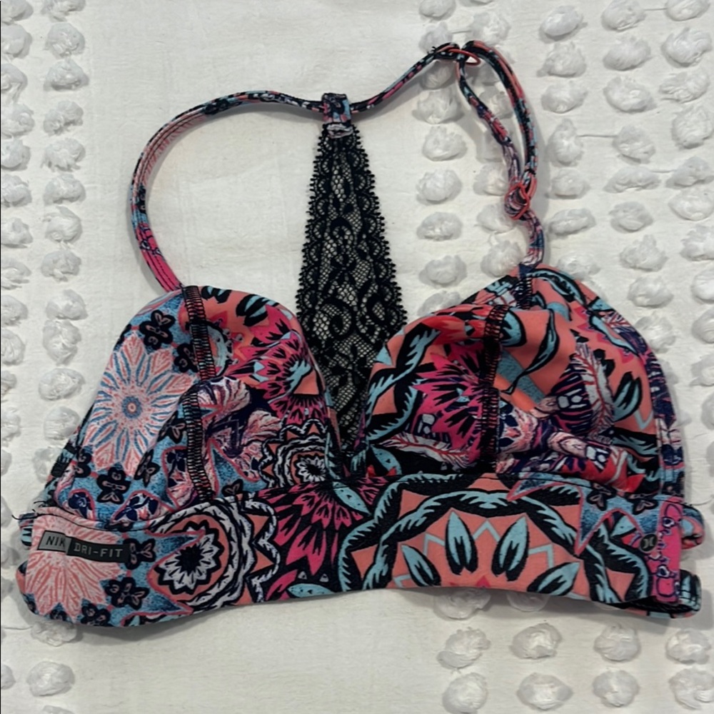 Nike Multicolor Patterned Bralette